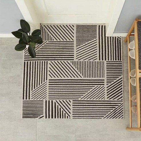 홈아트 패턴 코일매트 150 x 120 x 1.5 cm, 뉴14, 1개