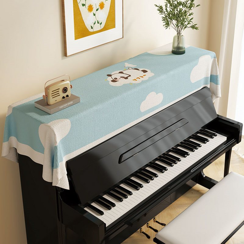 블루코지 피아노 건반 키보드 커버 140 x 200 cm, Style 05, 1개