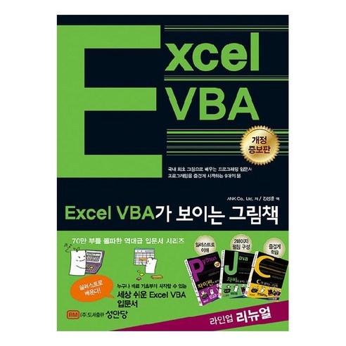 Excel VBA가 보이는 그림책, 성안당