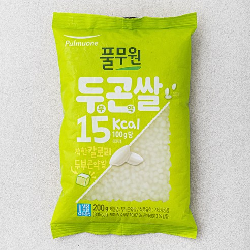 풀무원 두부곤약쌀: 촉촉하고 고소한 한 끼