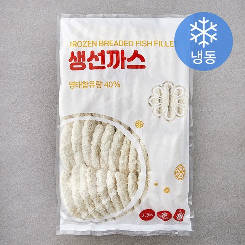 중국산 생선까스 (냉동), 2.5kg, 1개