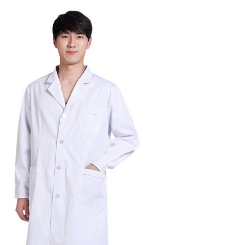 HEALINGCARE 남성용 의사 약사가운
