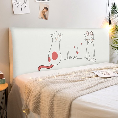 sensuousdesign 스트레치 노르딕 침대헤드 커버 Z04, 타입14