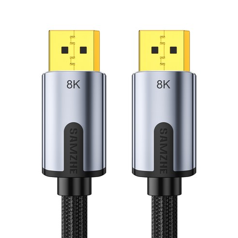 삼지 8K 프리미엄 DP to DP V1.4 케이블, 1개, 3m