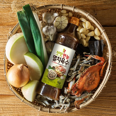 맛있는 요리의 시작, 첫맛 만능 멸치육수로 쉽고 빠르게!