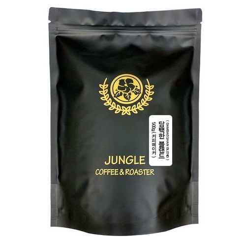 담백한 블랜드 분쇄커피, 500g, 커피메이커, 1개