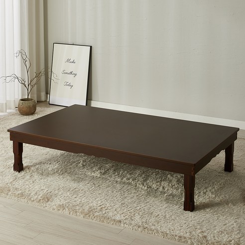 조은세상 고급 캡다리 교자상 1500 x 900 mm, 엔틱