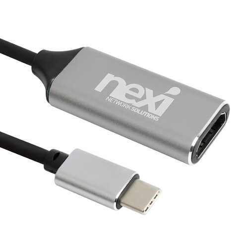 USB-C 장치를 HDMI 디스플레이에 연결하여 선명한 4K UHD 해상도와 생생한 HDR 콘텐츠를 즐기세요.