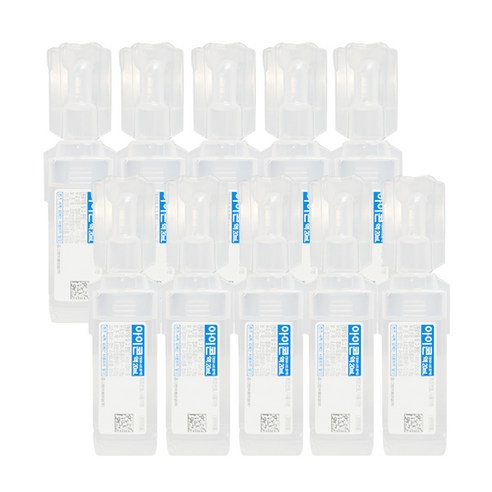 대한약품공업주식회사 아이콘액 염화나트륨액 렌즈세정액, 20ml, 10개