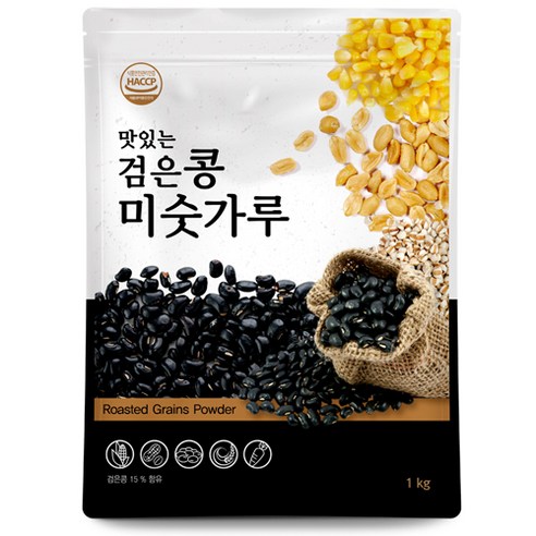 배대감 맛있는 검은콩미숫가루, 1kg, 2개  Best 5