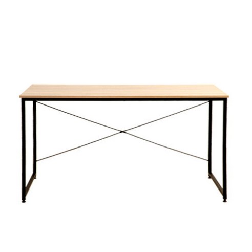 MAME 조립식 철제 멀티테이블 1200 x 1220 x 640 mm JT3508, 티크(판넬) + 블랙(프레임)