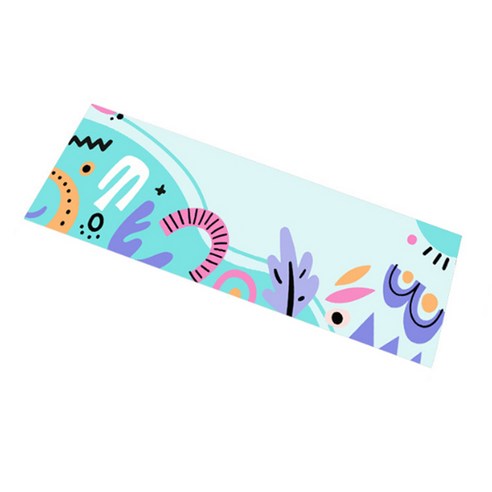 소니오 코지 패턴 소프트 스포츠 타월 30 x 100 cm, 06 매지컬, 1개
