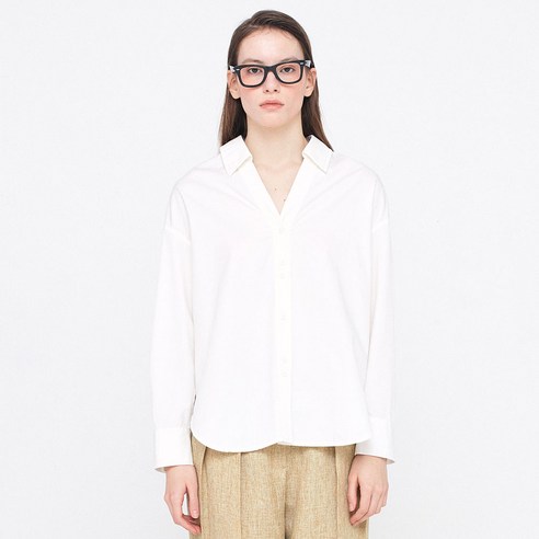 분더캄머 여성용 Washed Basic 셔츠