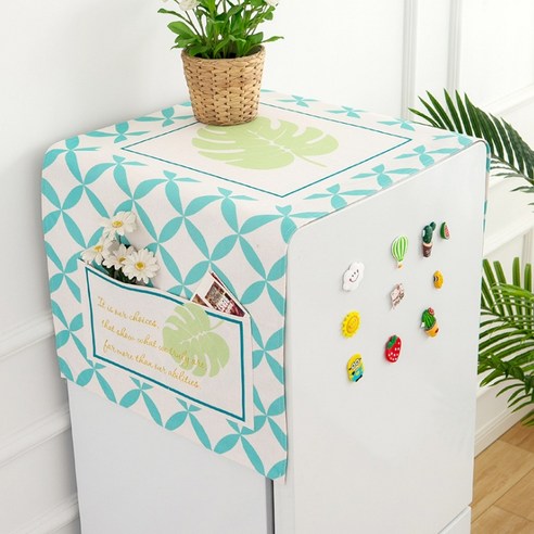 러블리 멀티 사이즈 세탁기 냉장고 커버 B06, 타입16