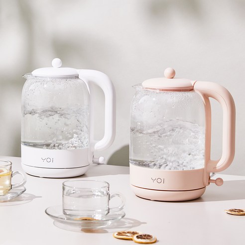 스타일, 기능성, 편리성을 갖춘 Yoai 쾌속 무선 포트 전기주전자