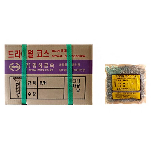 이노공구 목재용 코스나사 델타도금 3.8 x 25 mm 1517, 20개