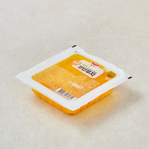 일가 미니 맛단무지, 130g, 1개