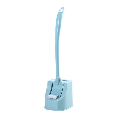 퀵살림 화장실 변기 청소 스탠딩 브러쉬, 01 플레인 블루, 1개