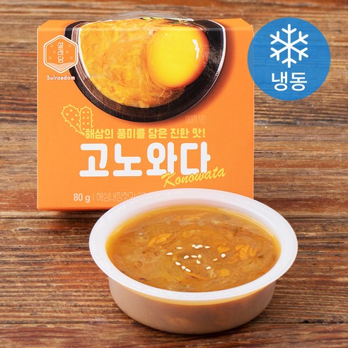 설래담 고노와다G (냉동), 80g, 2개