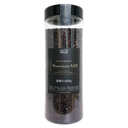 50년전통대현상회 찰흑미 프리미엄잡곡, 820g, 1개 - 쌀/잡곡류 | 쿠팡