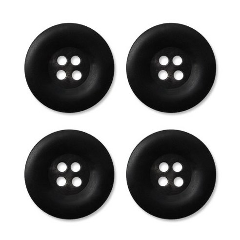 동대문단추왕 고급 무광 코트 가디건 단추 30mm, 어게인, 4개, 블랙 어게인