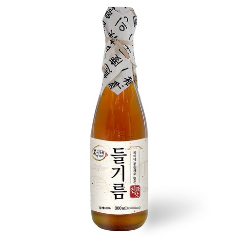 복이네먹거리 통들깨로 만든 진한맛 들기름, 300ml, 1개