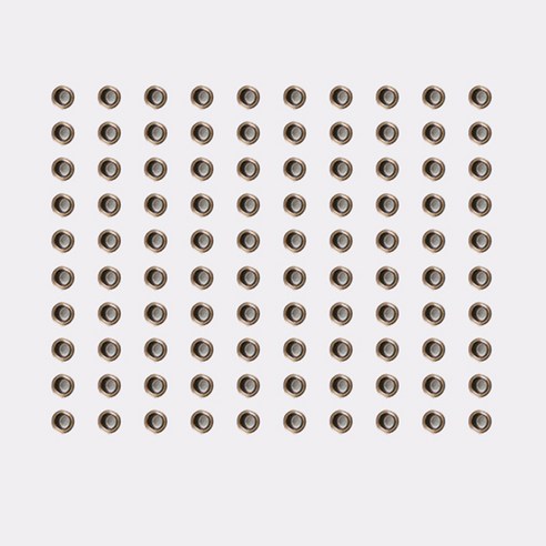 아일렛링 6mm, 엔틱골드, 100개