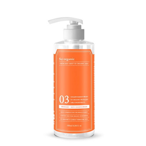 수오가닉 프롬 제주 마유 샴푸워시, 500ml, 1개