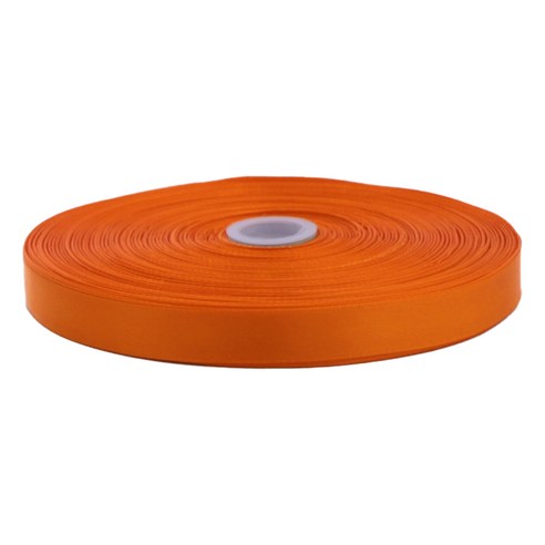 아이엔피 공단리본 15mm, 오렌지 진주황(15A069), 90m