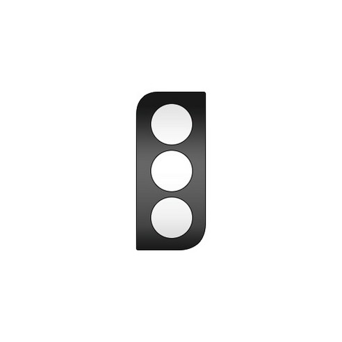메탈 프레임 9H 강화유리 카메라보호 필름, 1개