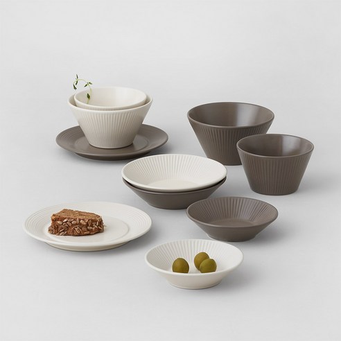 르난세 휘게 2인 세트 10P, 크림세트, 색상:크림세트