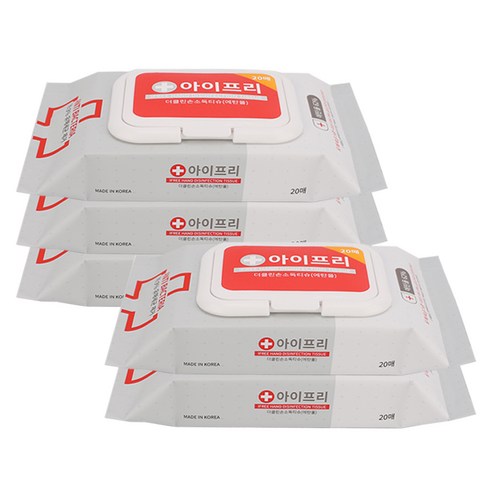 안심과 청결을 한 번에, 아이프리 더클린 손소독 티슈