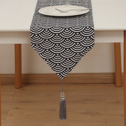 에이홉 다양한 무늬 테이블 러너, IN 03, 너비 30cm x 길이 100cm