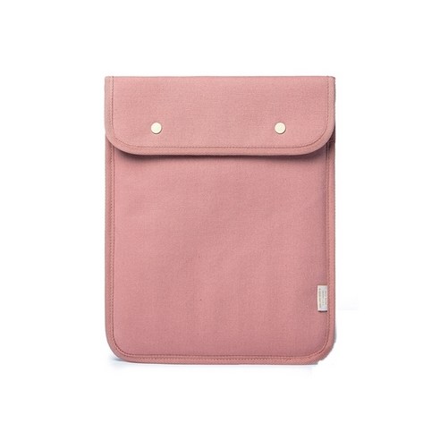 BAGnBAGs 캐주얼 캔버스 노트북 파우치 A8660, 핑크