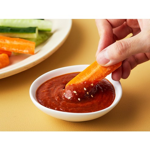 죄책감 없이 즐기는 건강한 쌈장의 선택, 비비드키친 저당 쌈장!