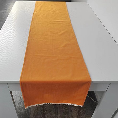 PDS 홈 깔끔하게 원하는 컬러픽 단색 테이블 러너, 32 x 260 cm, 04