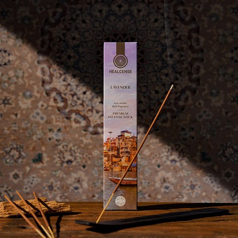 향기로 일상을 물들이는 마법, 힐센스 인센스 스틱 라벤더향
