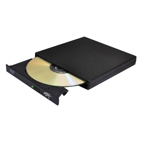 엠비에프 USB 2.0 A타입 외장 ODD CD DVD 콤보, MBF-U2ODD, 1개