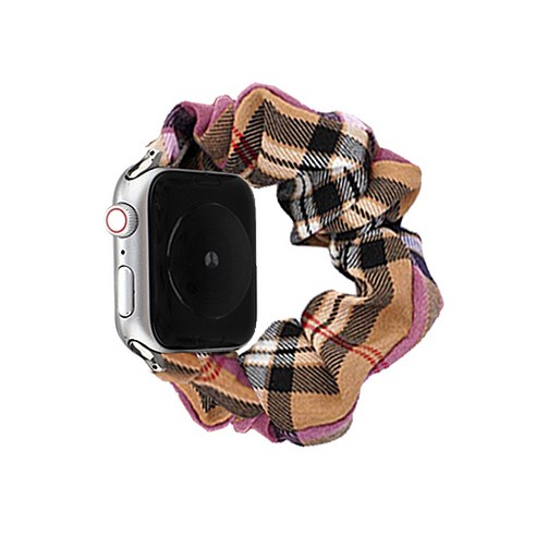 코쿼드 애플워치 6 5 4 3 2 SE 곱창밴드 스크런치 스트랩 밴드 38/40mm, 033