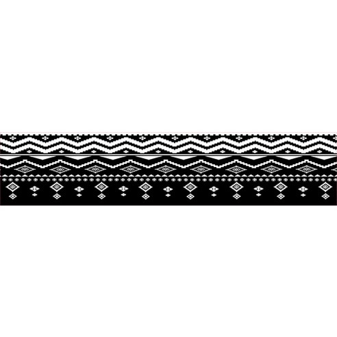 북유럽 에스닉 패턴 디자인 아트 테이블러너, 11, 30 x 210 cm
