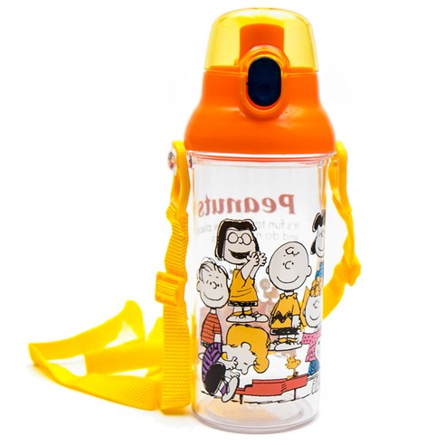 skater 다이렉트 스트랩 클린물병 PSB5TR, 스누피, 480ml
