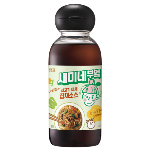 새미네부엌 쇠고기 야채 잡채소스, 1개, 300ml