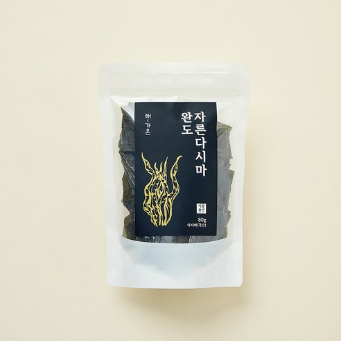 해 가온 완도 자른 다시마, 80g, 1개