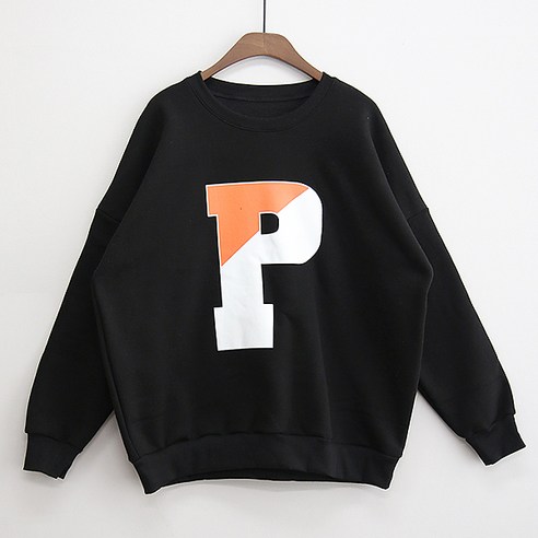 이얀 P 기모 임부복 맨투맨