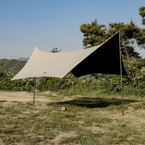 넓은 그늘, 뛰어난 내구성, 편리한 휴대성: 폴라리스캠프 뉴 헥사타프로 완벽한 캠핑을 경험하세요.