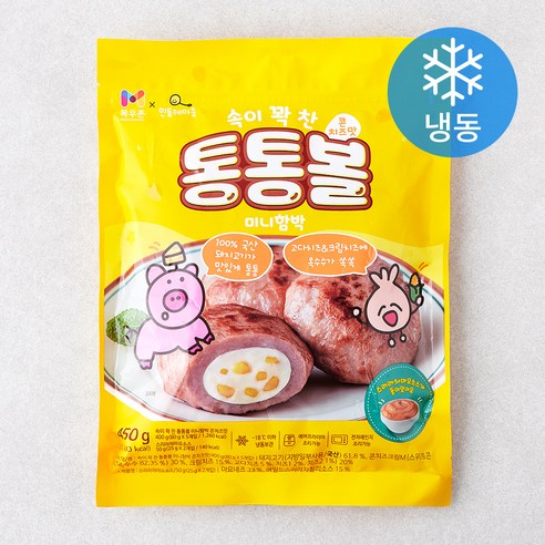 목우촌 속이 꽉 찬 통통볼 미니함박 콘치즈맛 (냉동), 450g, 1개