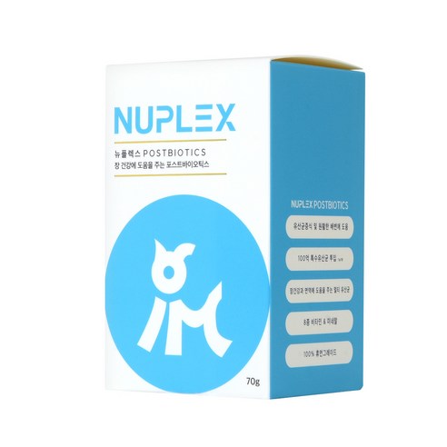 뉴플렉스 포스트바이오틱스 70g, 치즈향, 1개
