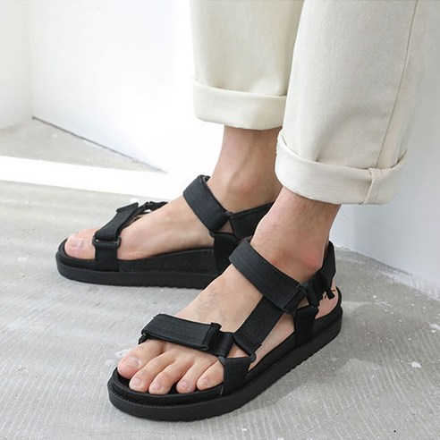 맨타임 NMT 보스톤 스트랩 샌들 4cm