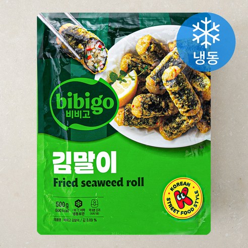 비비고 김말이 (냉동), 500g, 1개