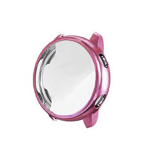 알피나케이스 갤럭시워치 액티브1 TPU 풀커버 케이스 40mm, 핑크